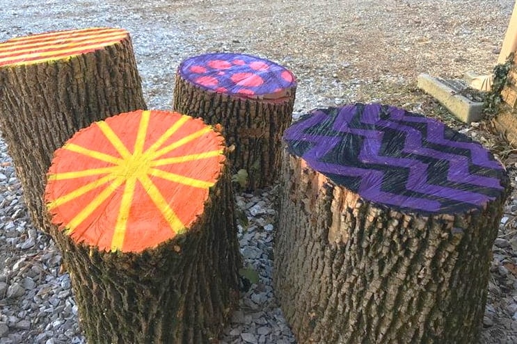 Will painting tree stumps stop growth