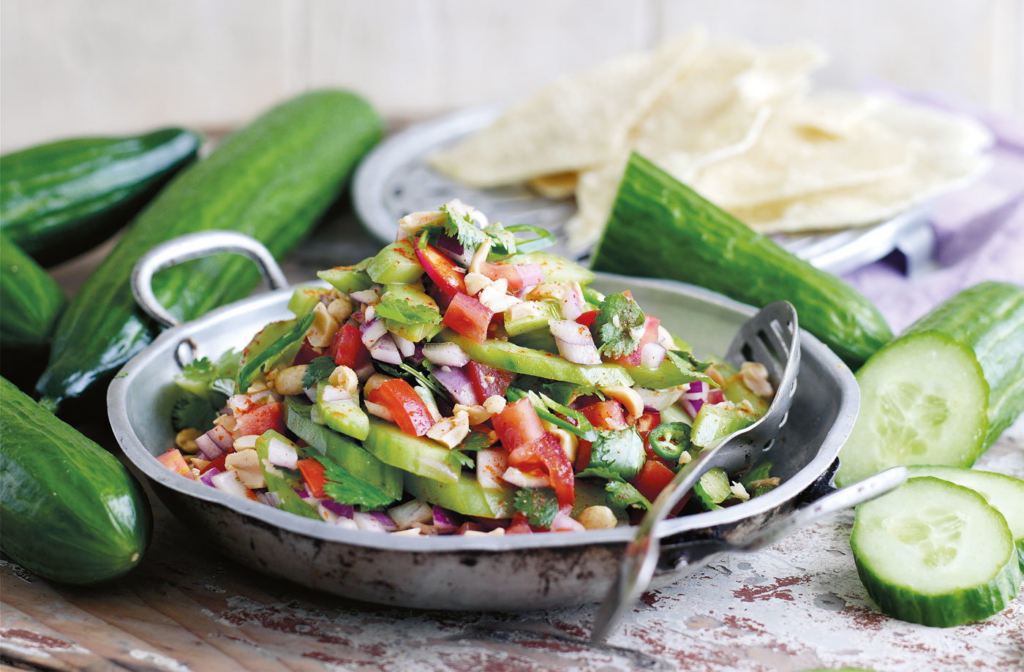 Burpless cucumbers are less bitter