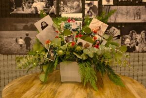 Family Tree Floral Display